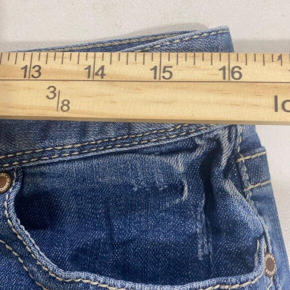 Maurices Kaylee Jeans Womens 7/8 L Original Fit Bootcut Medium Wash Denim NWT - Picture 8 of 12